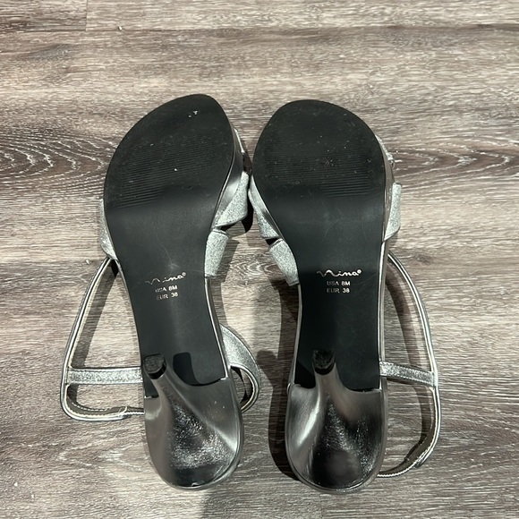 Nina Silver Heels - Picture 2 of 3